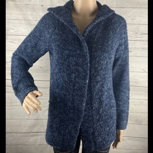 Oxford-Fulham Hooded Cardigan Sweater